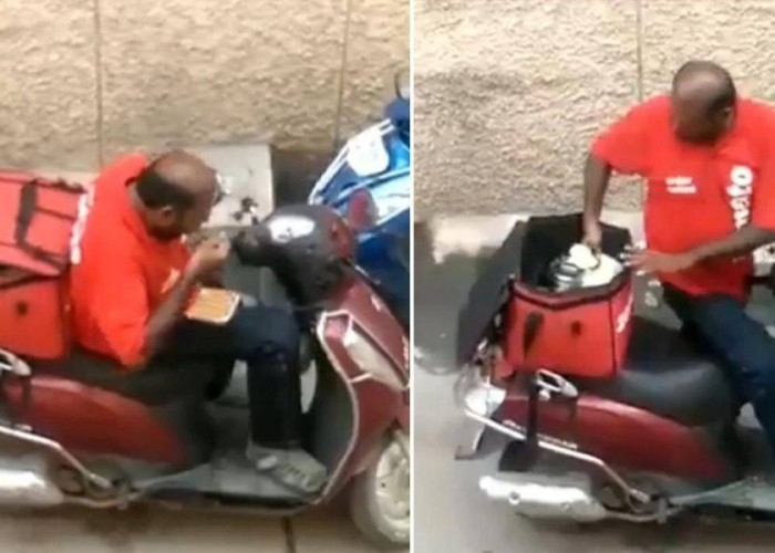 ΝΤΕΛΙΒΕΡΑΣ ΕΤΡΩΓΕ ΑΠΟ ΤΟ ΦΑΓΗΤΟ ΤΩΝ ΠΕΛΑΤΩΝ ΠΡΙΝ ΤΟ ΠΑΡΑΔΩΣΕΙ!