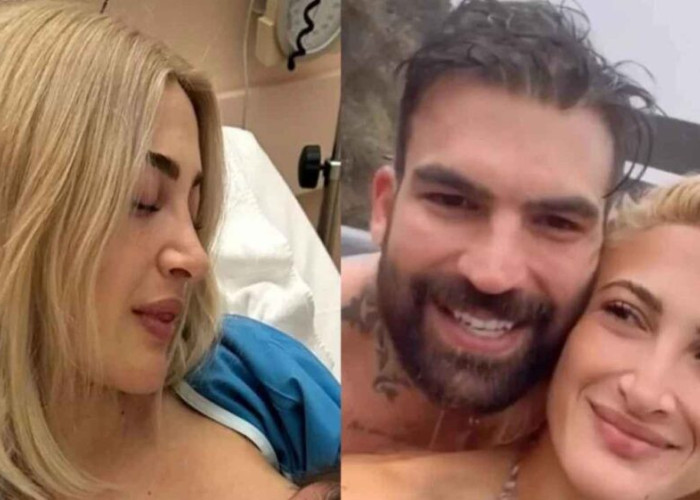 Αγκαλιά με το νεογέννητο: Η Τούνη ανέβασε την 1η φώτο μαζί με τον γιο της και όλοι είδαν σε ποιον μοιάζει