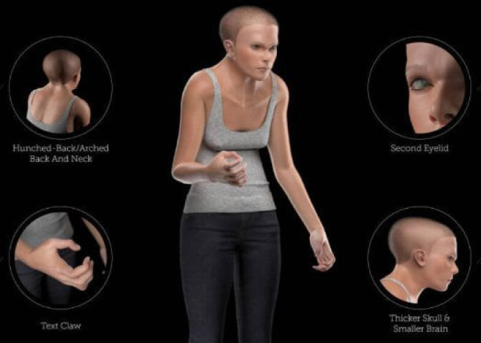 Έτσι θα είναι άνθρωπος του 3.000 μ. Χ.: Με κύφωση, συρρικνωμένο λαιμό και… διπλά βλέφαρα