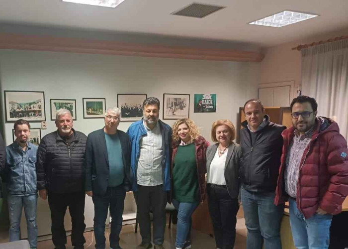 Συνάντηση Ν.Ε ΠΑΣΟΚ Σερρών με Χρήστο Παπαστεργίου: Ολέθρια η διοίκηση της περιφέρειας