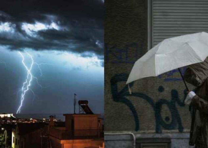 Έρχεται η κακοκαιρία ILINA: Έκτακτο δελτίο της ΕΜΥ για έντονα καιρικά φαινόμενα με καταιγίδες και βροχές