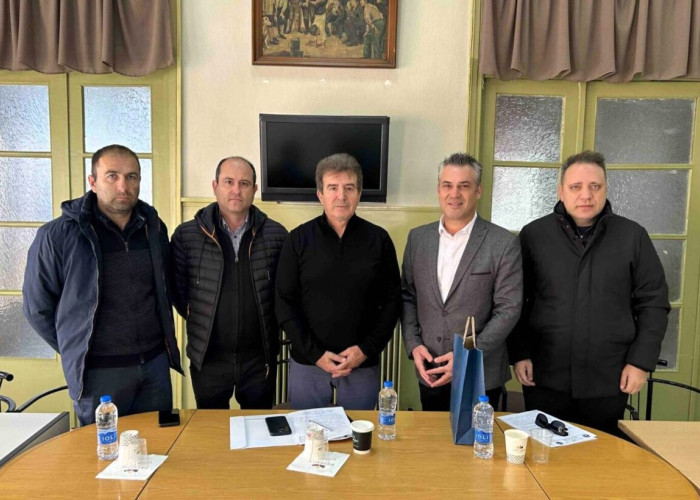 Αντιπροσωπεία της Ένωσης Αστυνομικών Υπαλλήλων Ν. Σερρών στον Χρυσοχοΐδη