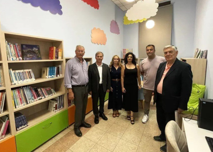 Εγκαίνια της Βιβλιοθήκης “SAVAS” στο Δημοτικό Σχολείο Νέου Σκοπού