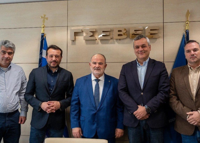 Συνάντηση ΓΣΕΒΕΕ με τον Παππά και Μαμουλάκη