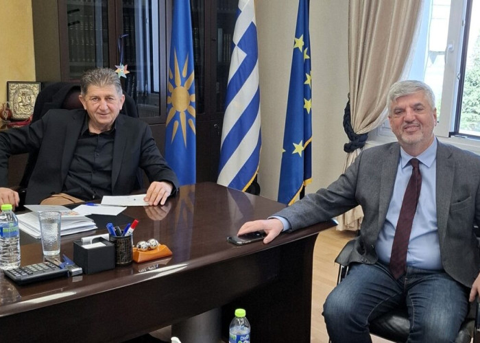 Επίσκεψη Δημήτρη Φατούρου με την ευκαιρία του εορτασμού των 80 χρόνων του ΟΗΕ στην Ηράκλεια Σερρών