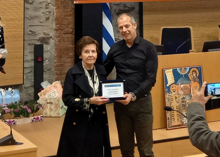 Η Στέλλα Ελευθεριάδου από το Λύκειο Ελληνίδων Σερρών στις 12 «Γυναίκες της Μακεδονίας»