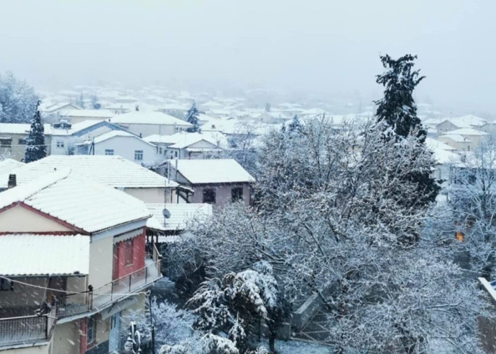 Από άκρη σε άκρη σε όλο το Νομό Σερρών είδαμε χιόνι μέσα στον Απρίλιο