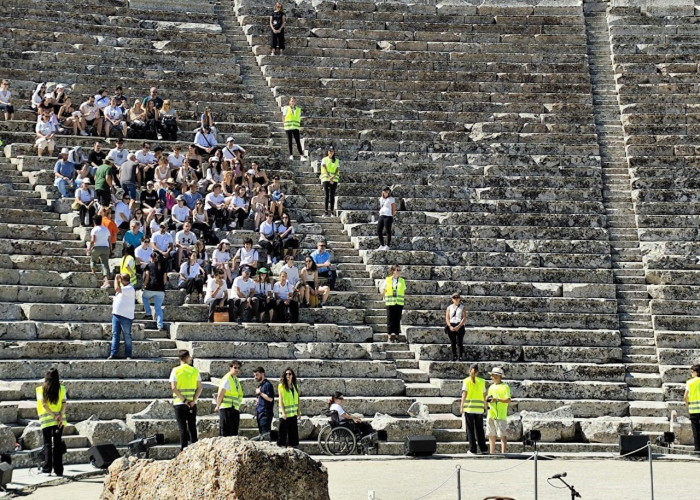 Άσκηση ετοιμότητας «ΘΥΜΕΛΗ» για την αντιμετώπιση πυρκαγιάς στο Αρχαίο Θέατρο Επιδαύρου