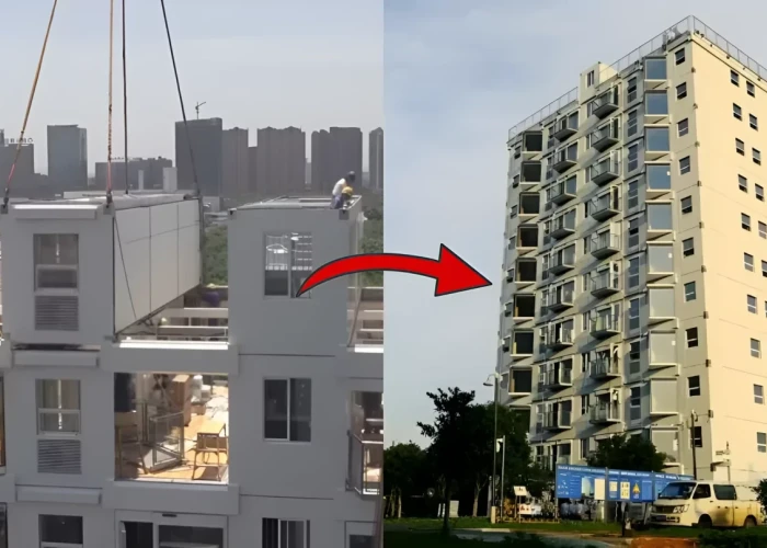 Η Κίνα έχτισε ένα 10ώροφο κτίριο σε 29 ώρες — Δείτε Πώς!