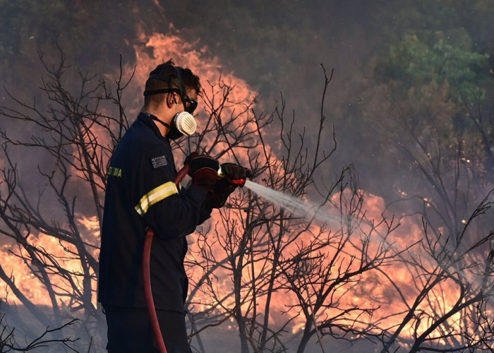 Φωτιά σε βιοτεχνία ανακύκλωσης στην Αλεξανδρούπολη - Μαύροι καπνοί «πνίγουν» την περιοχή