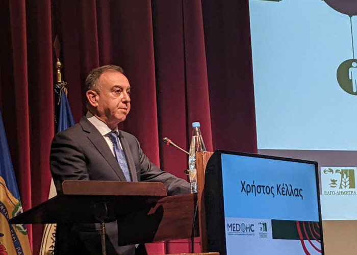 Χρήστος Κέλλας στο 2ο Forum Ενιαίας Υγείας: Η αγροτική πολιτική και η δημόσια υγεία είναι άρρηκτα συνδεδεμένες