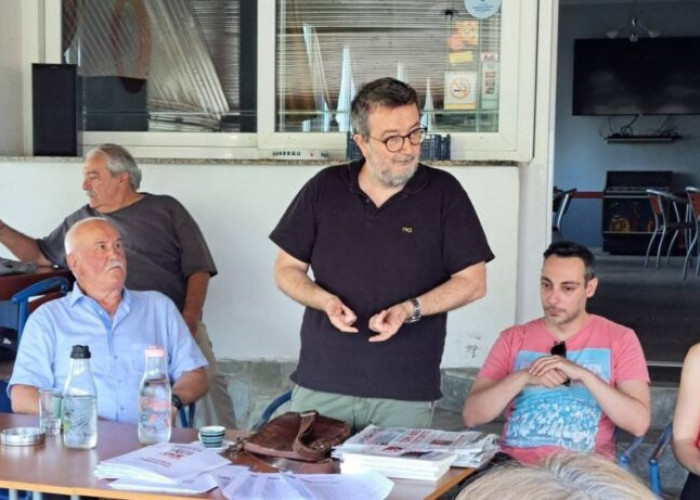 Σύσκεψη στα Πλατανάκια από την Κομματική Οργάνωση Σιντικής του ΚΚΕ