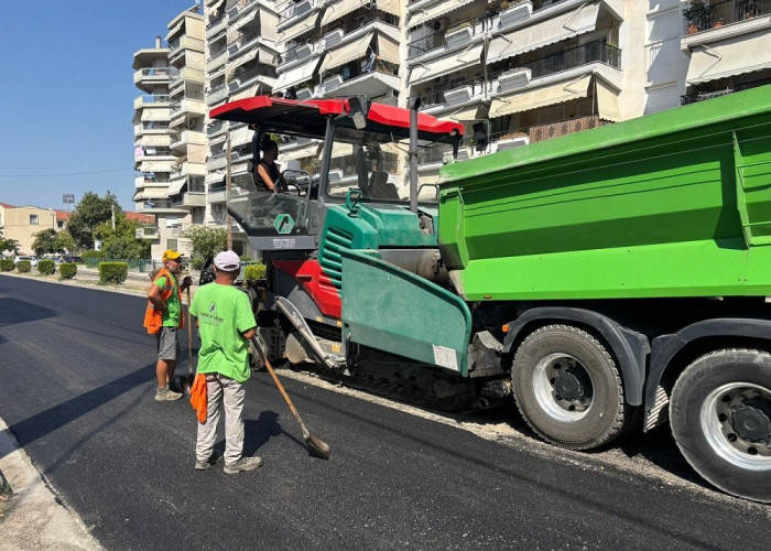 Νέες ασφαλτοστρώσεις στο Δήμο Σερρών Βαρβάρα Μητλιάγκα: «Στόχος οι ασφαλείς και λειτουργικοί δρόμοι»