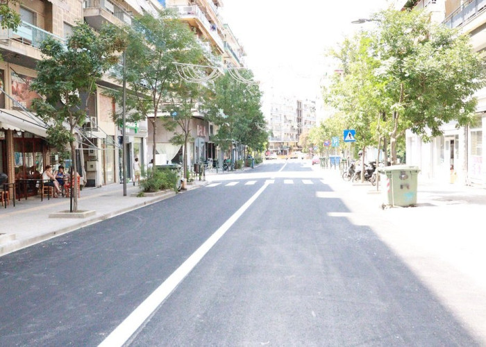 Ολοκληρώθηκαν οι εργασίες ασφαλτόστρωσης στην οδό Μεγάλου Αλεξάνδρου