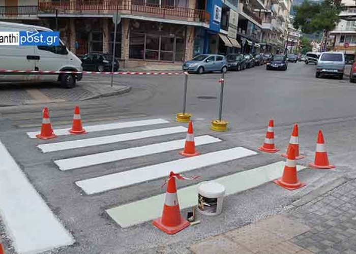 Η Ξάνθη εγκαινιάζει την πρώτη τρισδιάστατη διάβαση πεζών στην οδό Καπνεργατών (video)