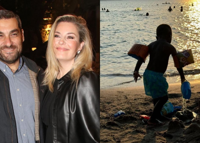 Η πιο τρυφερή φωτό της ημέρας! Η Μουτάφη απαθανατίζει τον Μάνο Νιφλή με τον υιοθετημένο γιο τους!