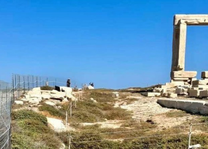 Νάξος: Έντονες αντιδράσεις για την τοποθέτηση συρματοπλέγματος στην Πορτάρα