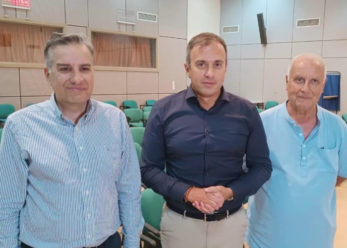 Ο Τάσος Χατζηβασιλείου στο Γενικό Νοσοκομείο Σερρών - Θα βρίσκομαι σταθερά στο πλευρό της νέας διοίκησης
