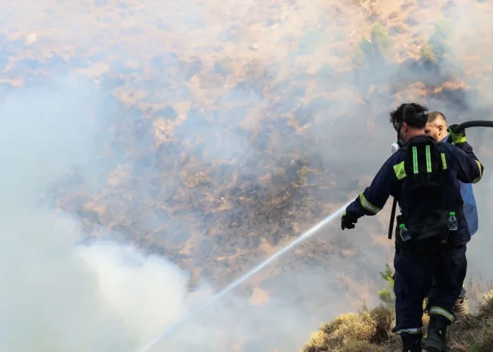 Μυτιλήνη: Συνελήφθη 20χρονος κατηγορούμενος για την πρόκληση πυρκαγιάς