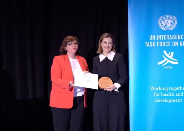 Παγκόσμιο Βραβείο στην Ελλάδα από τον ΟΗΕ και τον ΠΟΥ