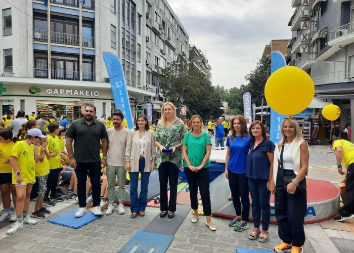 «Αθλόραμα Στίβου»-Το κέντρο των Σερρών «πλημμύρισε» από ενέργεια και χαμόγελα