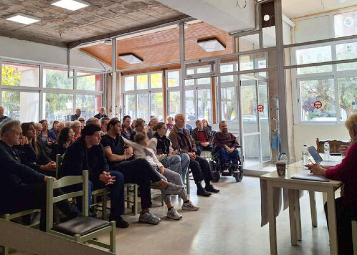 Με πλήθος κόσμου η εκδήλωση για τον κομμουνιστή Δήμαρχο Σιδηροκάστρου Στέργιο Λεβέντη