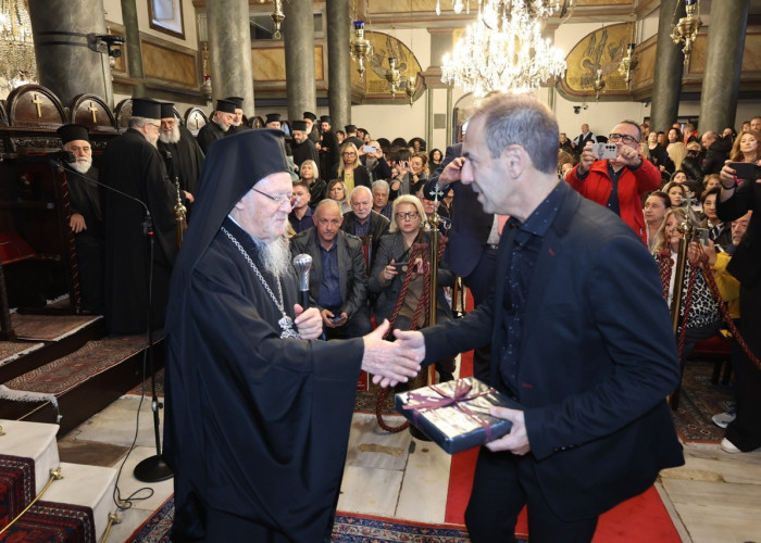 Ιστορικής σημασίας επίσκεψη πολυπληθούς αποστολής δημοσιογράφων-μελών της ΕΣΗΕΜ-Θ στον Οικουμενικό Πατριάρχη Βαρθολομαίο