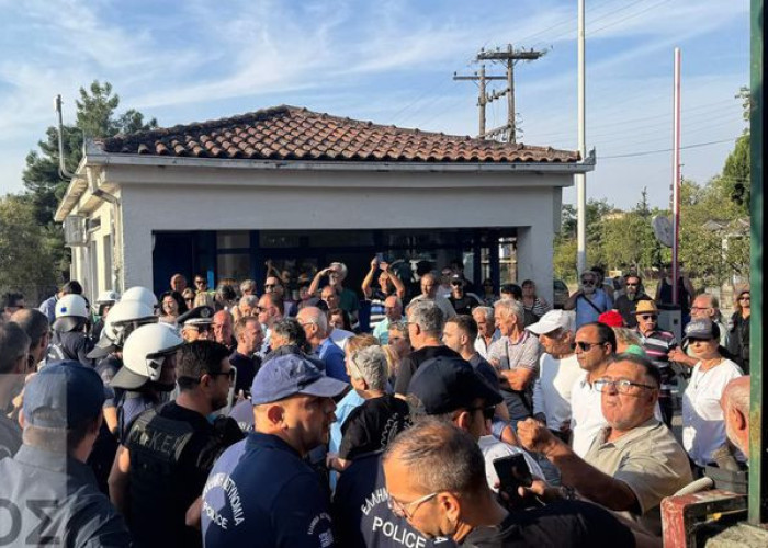 Ένταση στο Νοσοκομείο Δράμας κατά την επίσκεψη Γεωργιάδη