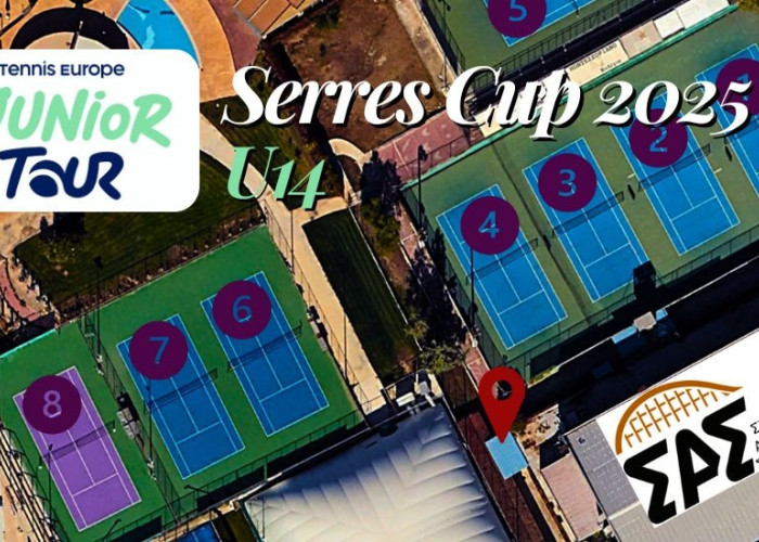 Ο Σύλλογος Αντισφαίρισης Σερρών διοργανώνει Αγώνες το SERRES CUP 2025