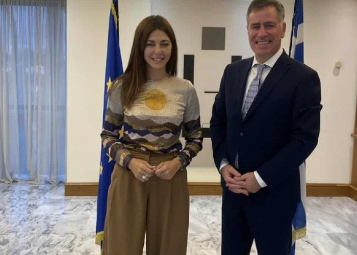 Παρουσιάστηκε η πορεία υλοποίησης του αναπτυξιακού προγράμματος του ΔΙΠΑΕ στη συνάντηση Ζαχαράκη -Αγγελόπουλου