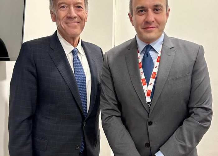 Συνάντηση Χατζηβασιλείου με τον πρώην ΥΠΕΞ των ΗΠΑ Μάικ Πομπέο