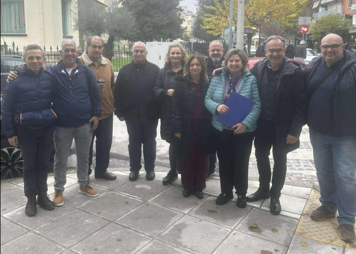 Σέρρες - Η ΔΑΚΕ του Δημοσίου Τομέα έκανε περίπατο στην Εκτελεστική Γραμματεία της ΑΔΕΔΥ