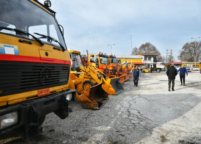 Από την ΠΕ Σερρών εκχιονιστικό μηχάνημα για το Λαϊλιά