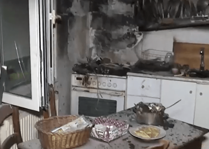Θεσσαλονίκη: Στο νοσοκομείο μητέρα και γιος μετά από πυρκαγιά σε διαμέρισμα