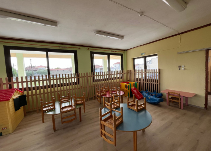 Ο δημοτικός παιδικός σταθμός της Κάτω Καμήλας -Έτοιμος να ανοίξει τις πόρτες του