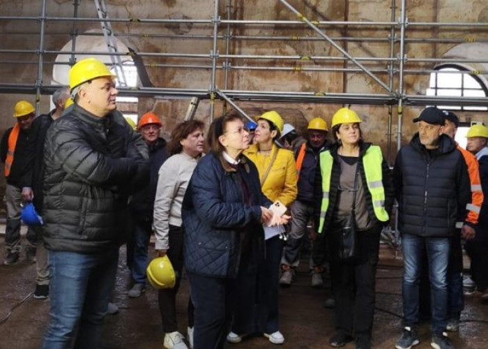 Από τη Λίνα Μενδώνη αυτοψία σε έργα πολιτισμού στο Διδυμότειχο και σε δομές υφαντικής σε Σουφλί και Σοφικό