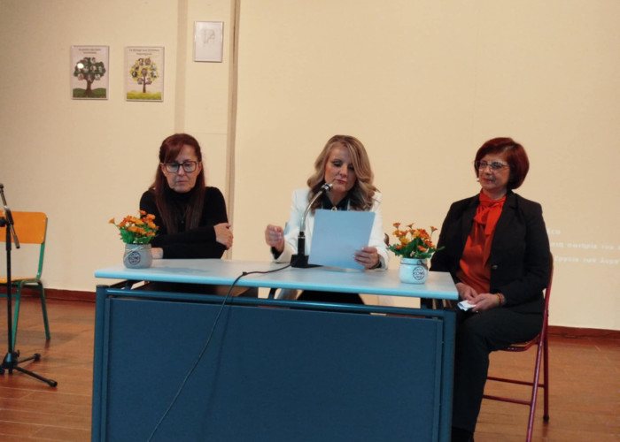 Γυμνάσιο Σκούταρι: Πλήθος κόσμου στην παρουσίαση βιβλίου στη δανειστική βιβλιοθήκη ««Βασίλειος Μαντζαρούδης»