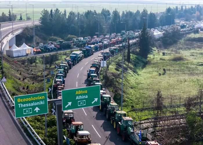 Στα μπλόκα οι αγρότες 10 μέρες πριν το προσυνέδριο της ΝΔ στη Θεσσαλονίκη