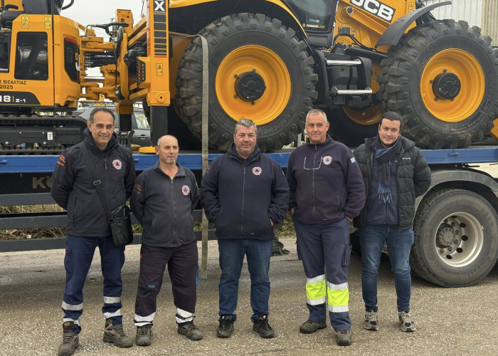Δήμος Βισαλτίας - Με νέα μηχανήματα έργου ενισχύθηκε ο στόλος της Πολιτικής Προστασίας