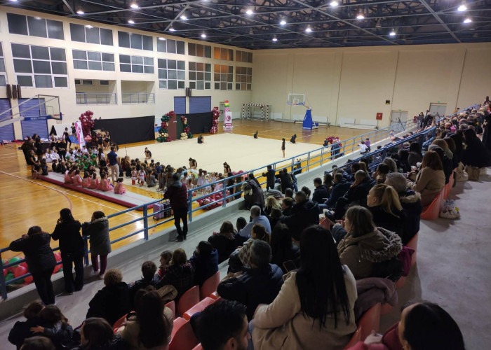 Το γυμναστήριο του ΔΙΠΑΕ φιλοξένησε χριστουγεννιάτικες εκδηλώσεις