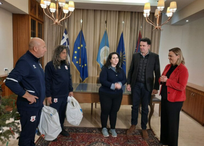 Δώρα αγάπης από την ΠΑΕ Πανσερραϊκός στο Δήμο Σερρών για τα παιδιά που έχουν ανάγκη