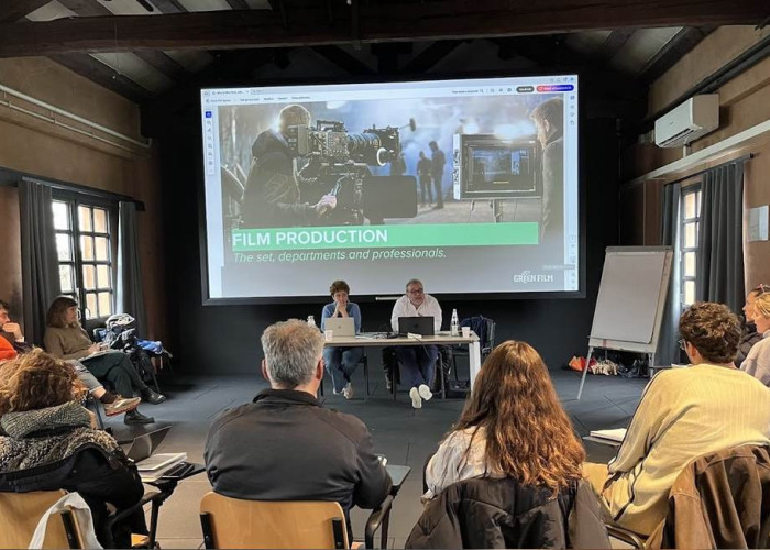 Με επίκεντρο τη βιωσιμότητα στις οπτικοακουστικές παραγωγές το 1ο εργαστήριο του ευρωπαϊκού έργου Green SCAP στη Βενετία