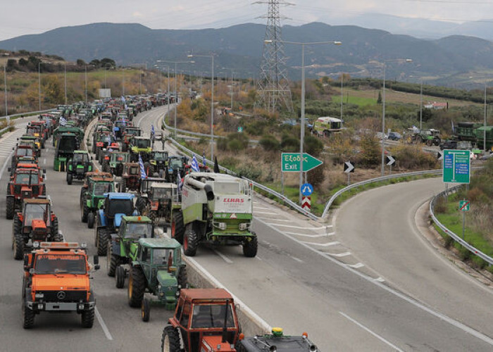 Αντιπροσωπεία του ΚΚΕ: Επισκέφτηκε το μπλόκο των αγροτοκτηνοτρόφων  στα Κερδύλλια