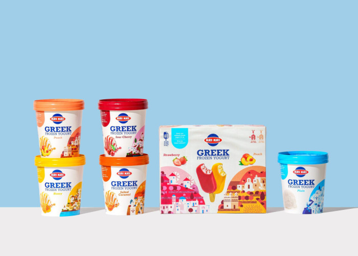 Κρι Κρι Ισχυρό διεθνές ενδιαφέρον για το Greek Frozen Yogurt σε Ασία και Αμερική