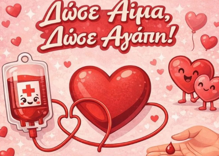 Μια Σταγόνα Ζωής, Ένα Μάθημα Ανθρωπιάς-Από το Αριστοτέλειο Εκπαιδευτήριο Σερρών το Σάββατο Εθελοντική αιμοδοσία