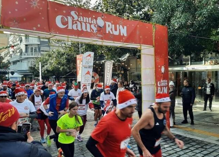 Ολοκληρώθηκε ο 4ος Santa Claus Run στις Σέρρες