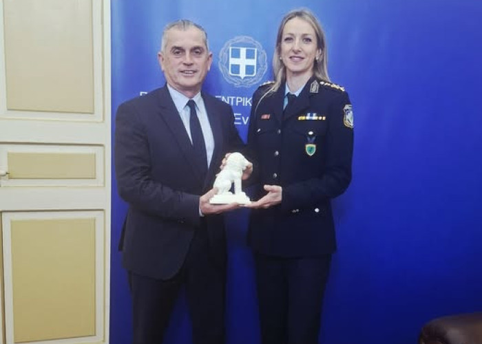 Συναντήσεις Αντιπεριφερειάρχη Σερρών : Με την Αστυνομική Διευθύντρια & τον Διοικητή 10ης ΜΤΠ