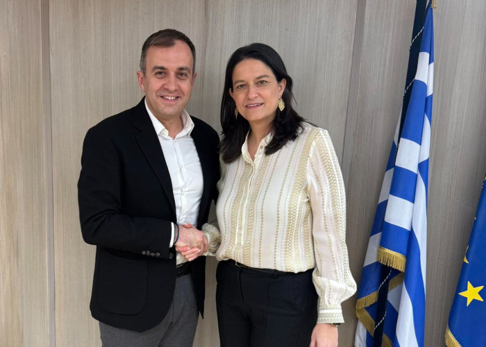 Για ζητήματα εργασίας και κοινωνικής ασφάλισης στην ΠΕ Σερρών -Συνάντηση Χατζηβασιλείου - Κεραμέως