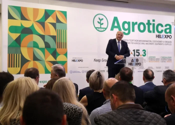 O Κώστας Τσιάρας στα εγκαίνια της Agrotica 2026