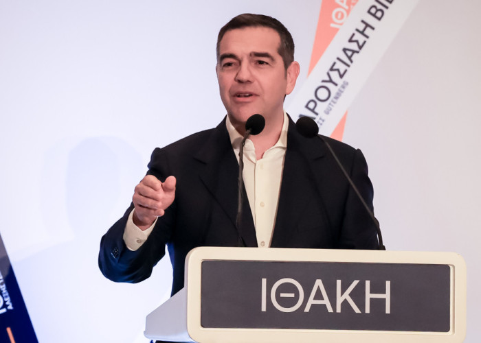 Για την παρουσίαση της «Ιθάκης» στην Κοζάνη ο Τσίπρας
